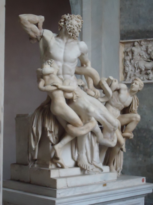 One of the most famous statues of antiquity - Laocoön and His Sons