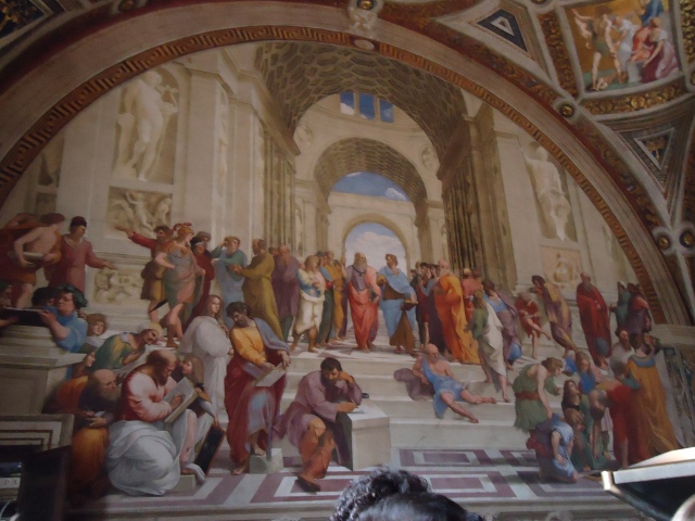 The School of Athens by Raphael - probably my second favorite painting in the world