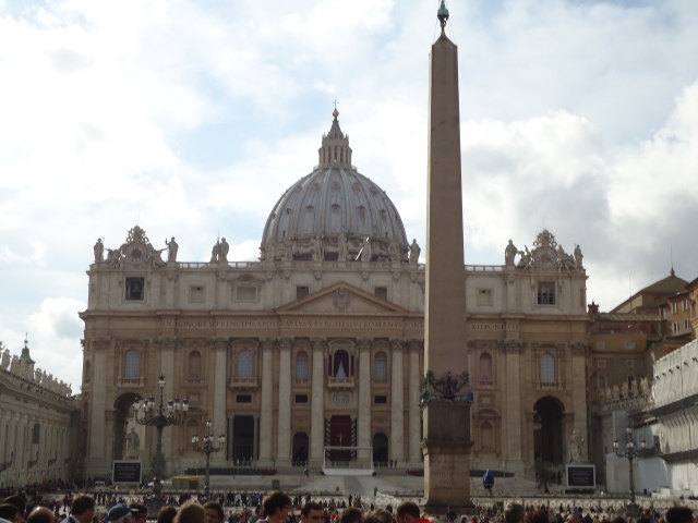 The Basilica of St. Peter from the square