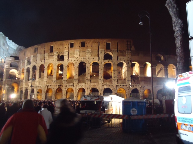 Another view of the colosseum