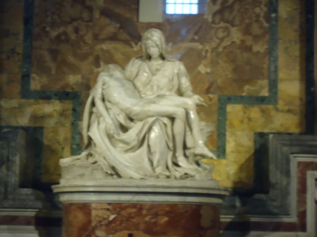 My most favorite piece of artwork in the world - Michelangelo's Pieta.