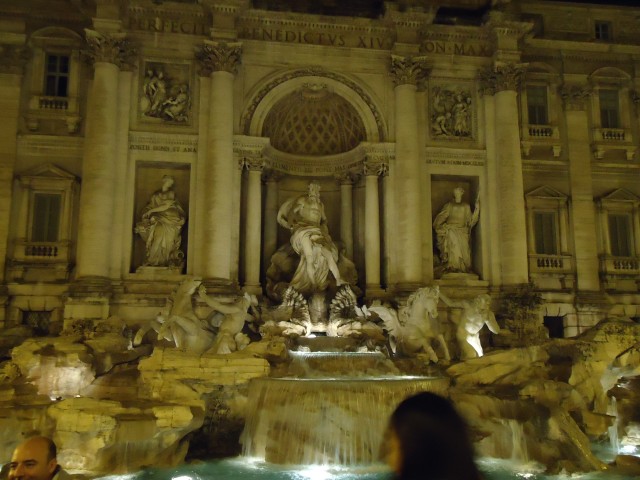 Trevi Fountain - So cool looking.