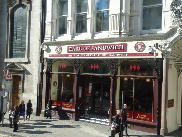 Earl of Sandwich.