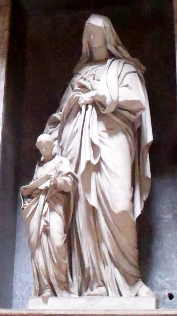 Mary with child Jesus in the Pantheon